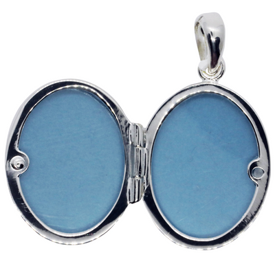 Locket Oval 925 Silver Polished By ILLARIY