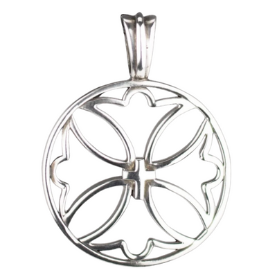 Men 925 Silver Celtic Cross Pendant By ILLARIY